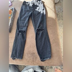 Abercrombie & Fitch Charcoal Denim Pants